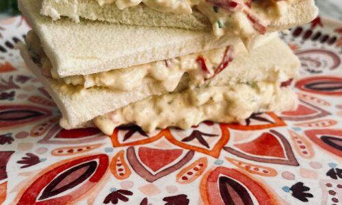 Masala Egg Salad Sandwich