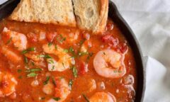 Mediterranean Tomato And Shrimp Stew