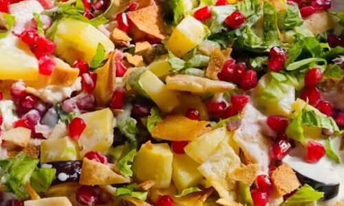 Middle Eastern Eggplant Salad With Yogurt And Tahini Sauce - Main Dishes dari Lettuce