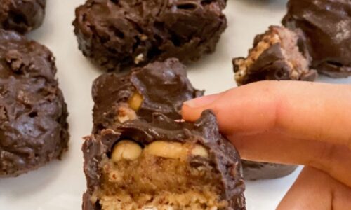 Mini Vegan Snickers Bars