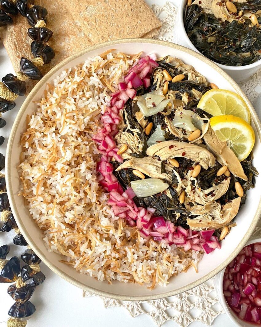 Molokhia & Rice
