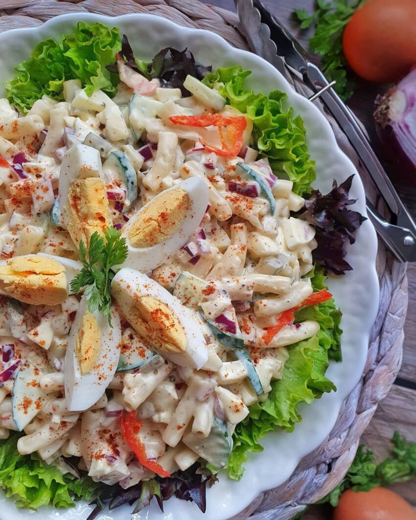 Pasta Egg Salad