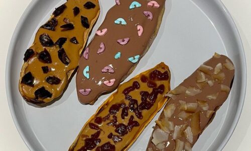 Pb & Choc Sweet Potato Toast