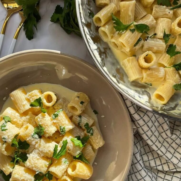 Rigatoni Alfredo