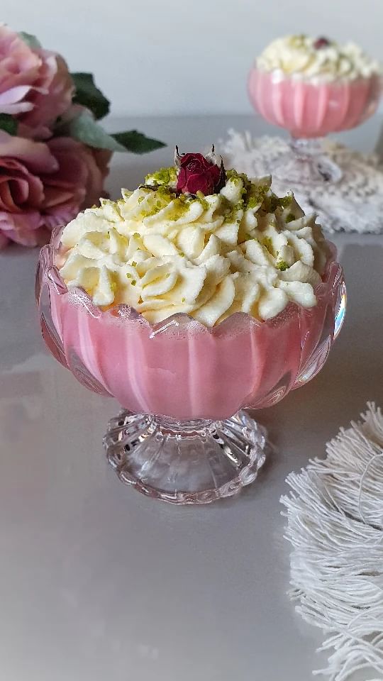 Rose Falooda Dessert