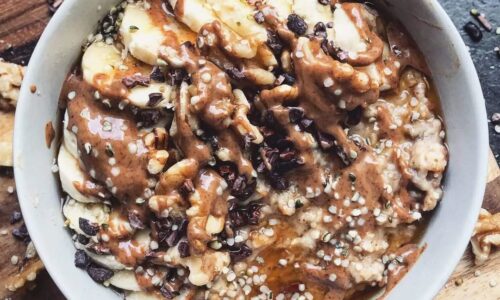 Salted Caramel Oatmeal