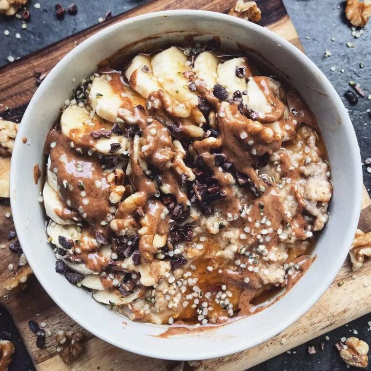 Salted Caramel Oatmeal