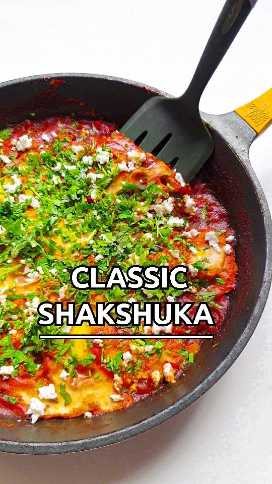 Shakshuka With Feta (Under 15 Mins)