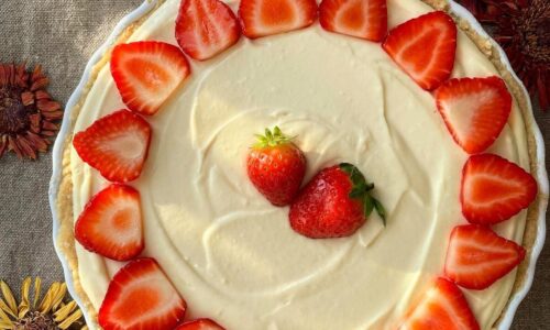Strawberry Cream Pie