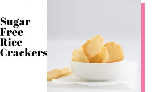 Sugar Free Rice Crackers - Snacks & Sweets Recipes dari Rice