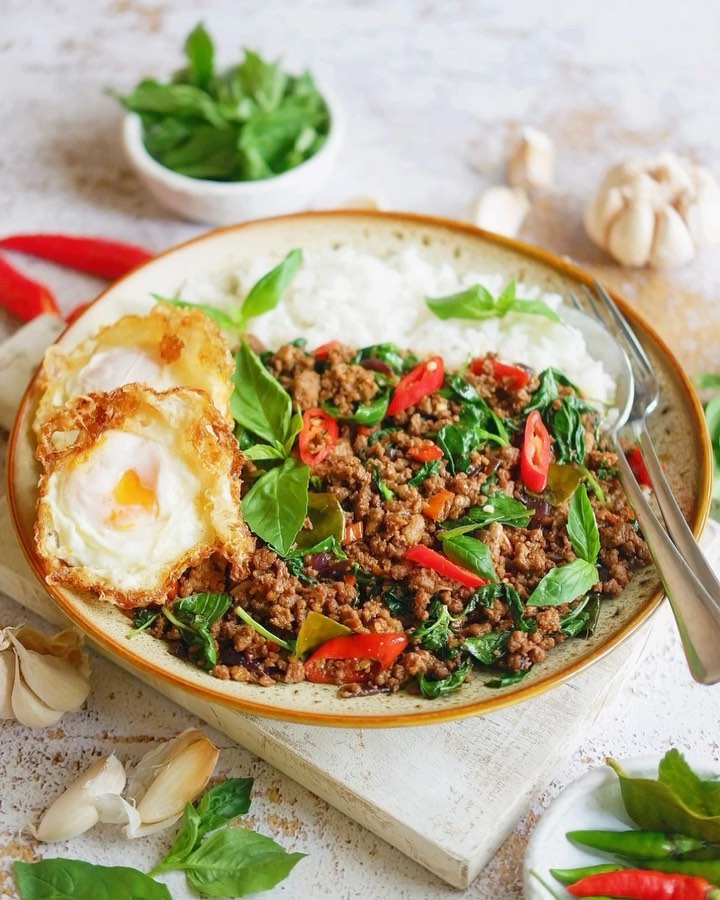 Thai Beef Basil Ingredients