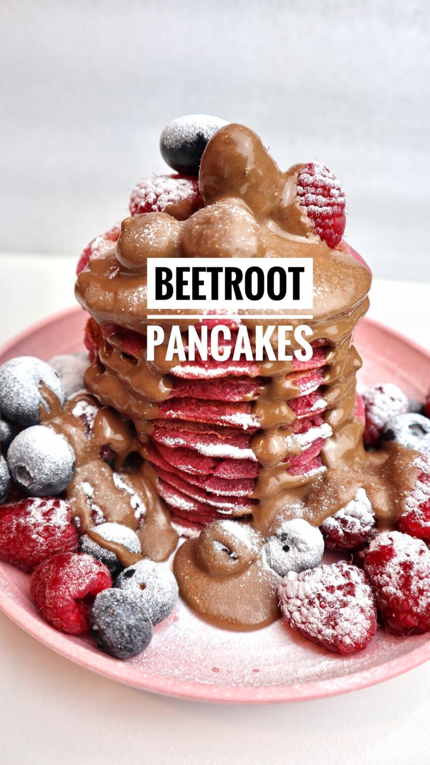 Vegan Beetroot Pancakes