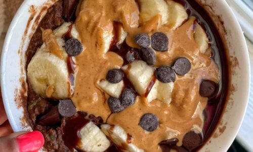 Zucchini Chocolate Melt Oatmeal