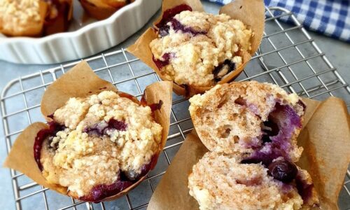 Buttermilk Blueberry Muffins