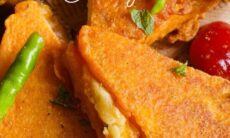 Crispy Potatoes Stuffed Bread Pakora