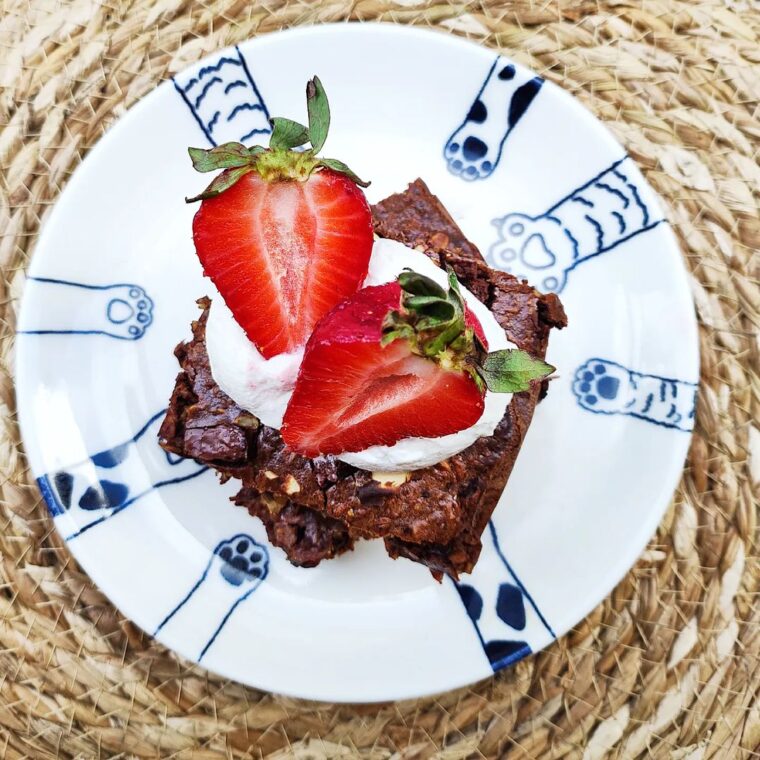 Healthy Oat Brownies