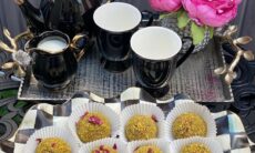 Mafroukeh (Pistachio Truffles)
