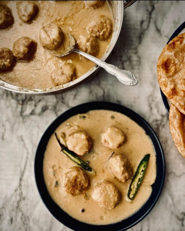Nawabi Malai Chicken Koftay