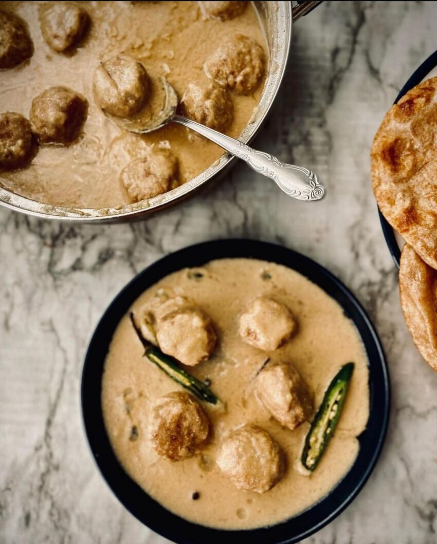 Nawabi Malai Chicken Koftay