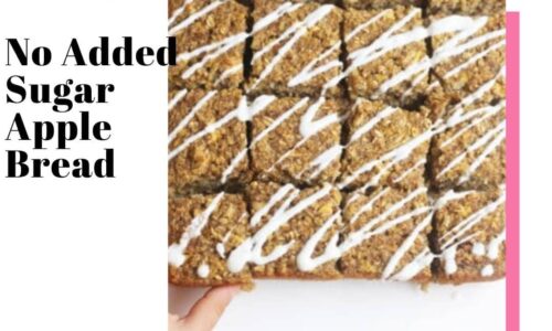 No Sugar Apple Bread