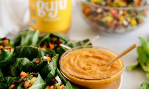 Plant-based Collard Wraps With Coconut Curry Sauce