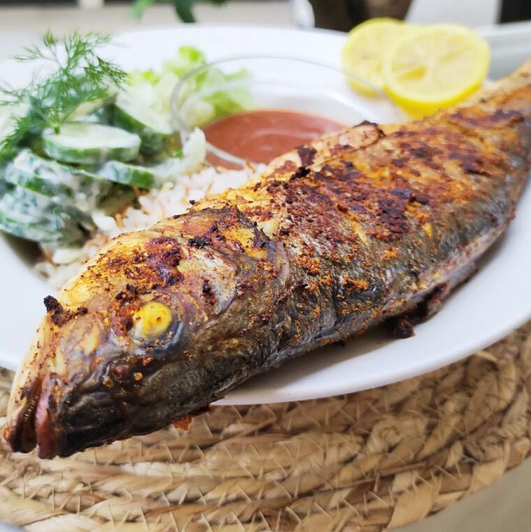 Samak Mashwi (Arabic Spiced Fish)