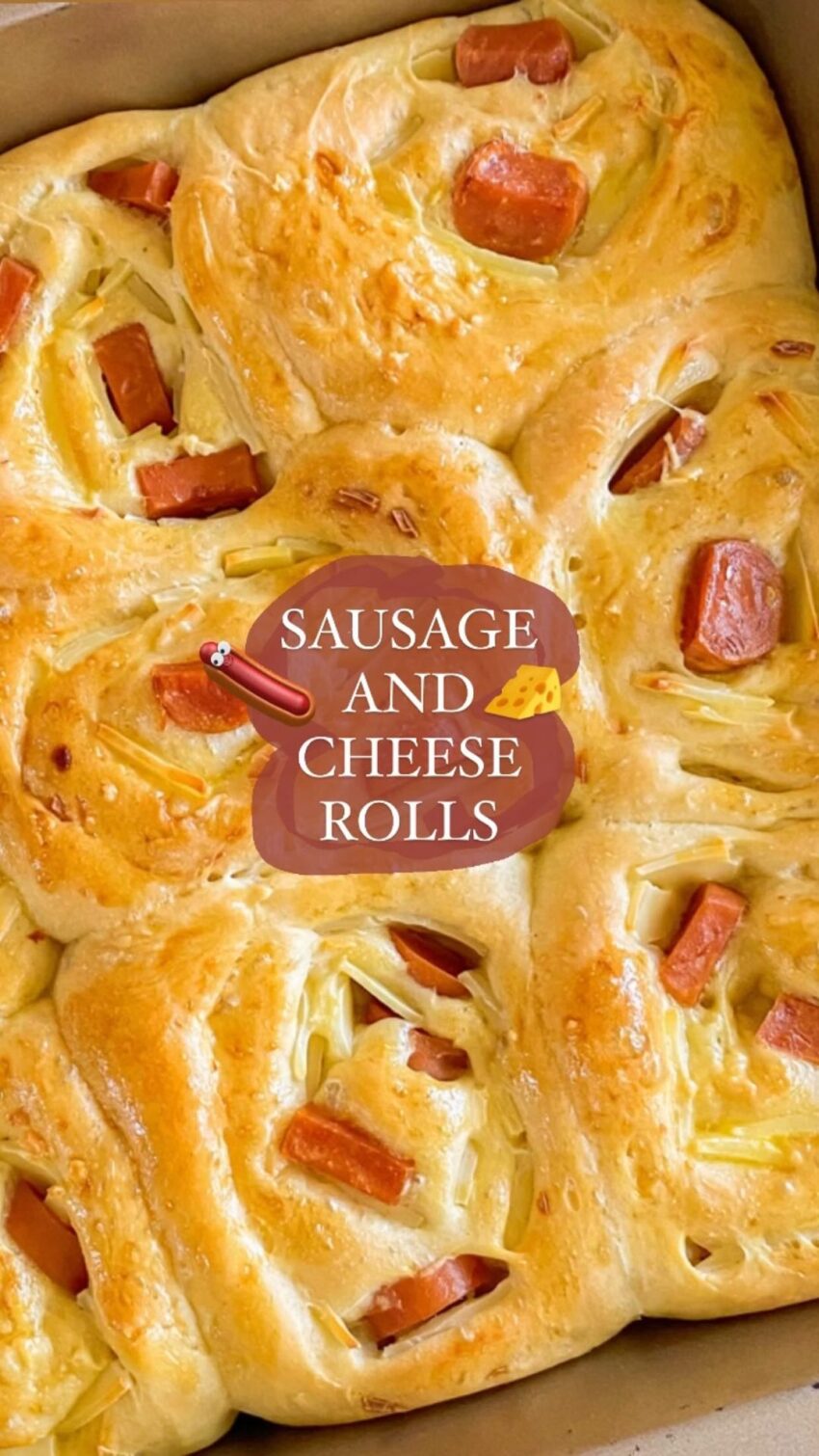 Sausage And Cheese Rolls