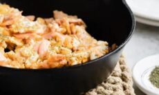 Smoked Salmon Breakfast Scramble