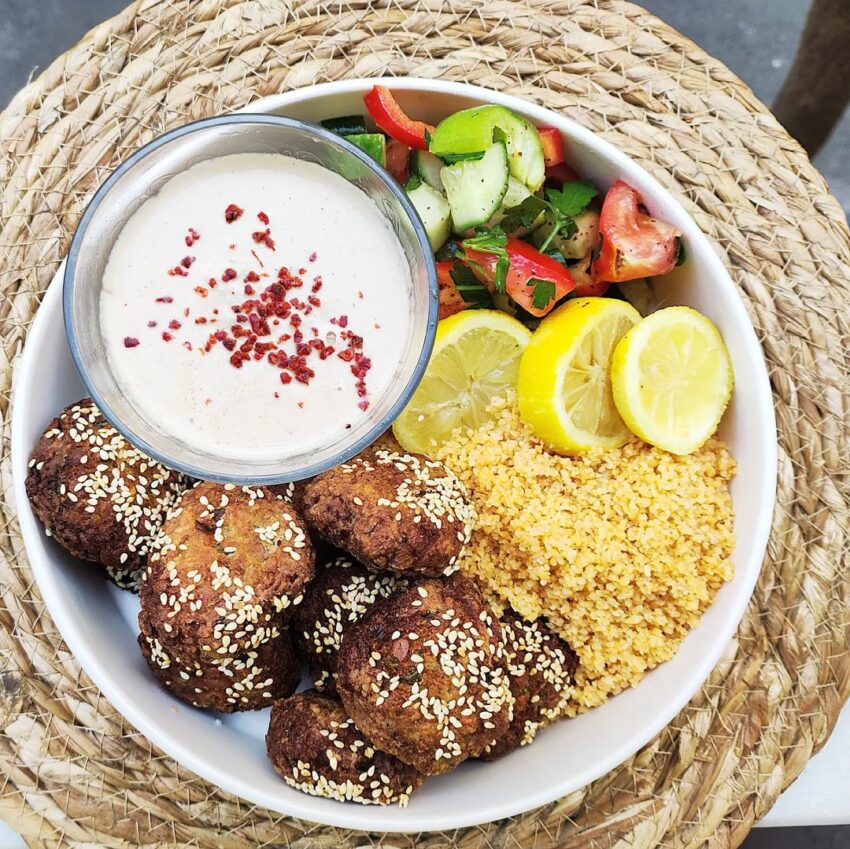 Soybean Falafel