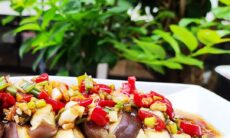Steamed Spicy Soy Garlic Eggplant