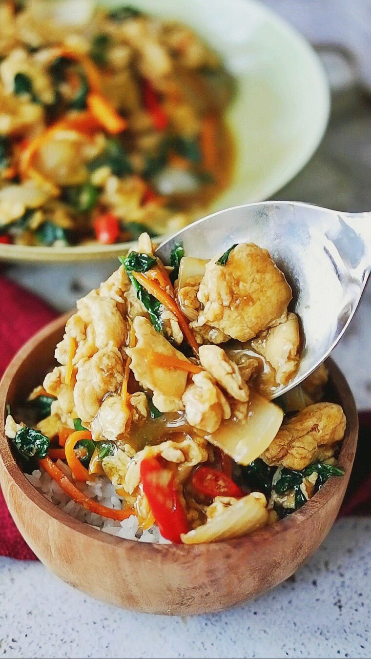 Stir Fry Egg And Veggies