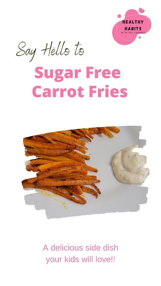 Sugar Freee Carrot Fries