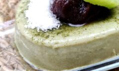 Vegan Matcha Panna Cotta