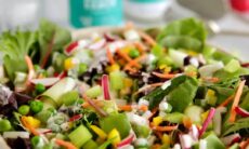 Whole30 House Ranch Rainbow Salad