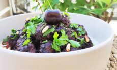 Meatballs In Aleppo Pepper Cherry Sauce