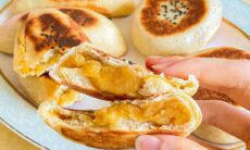 No-oven Sweet Potato Cheese Bread