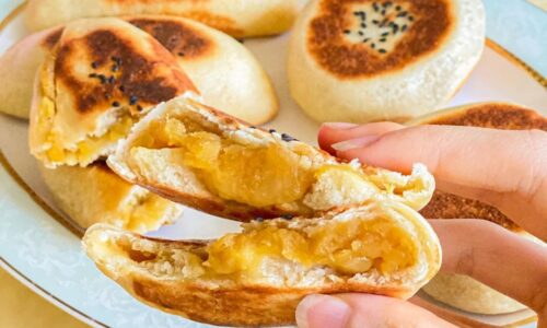 No-oven Sweet Potato Cheese Bread