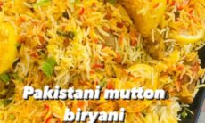 Pakistani Style Mutton Biryani