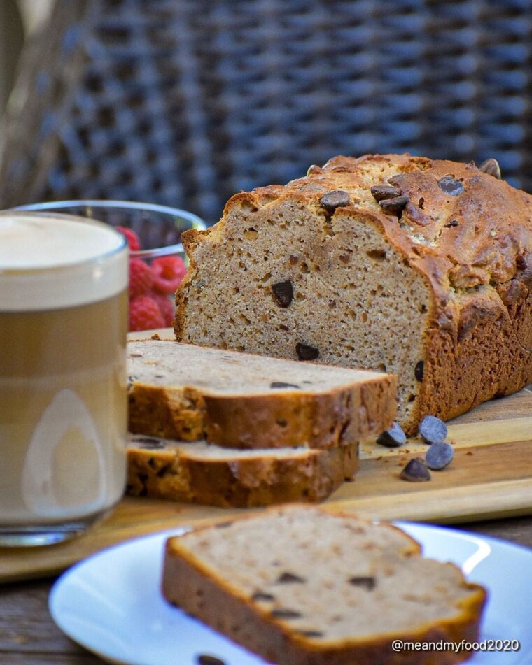 Peanut Butter Bread With Dark Chocolate Chips