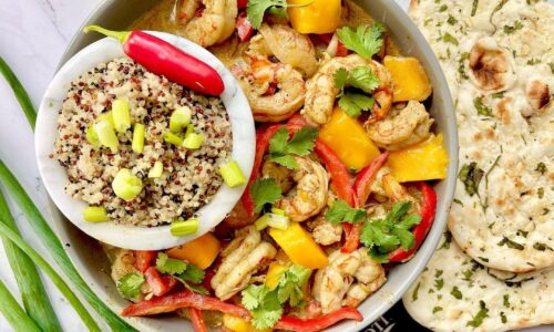 Shrimp Mango & Coconut Milk Curry - Main Dishes dari Shrimp