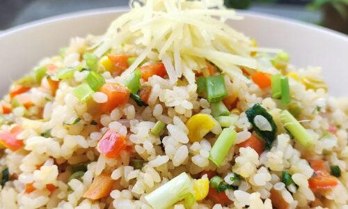 Vegan Ginger Fried Rice