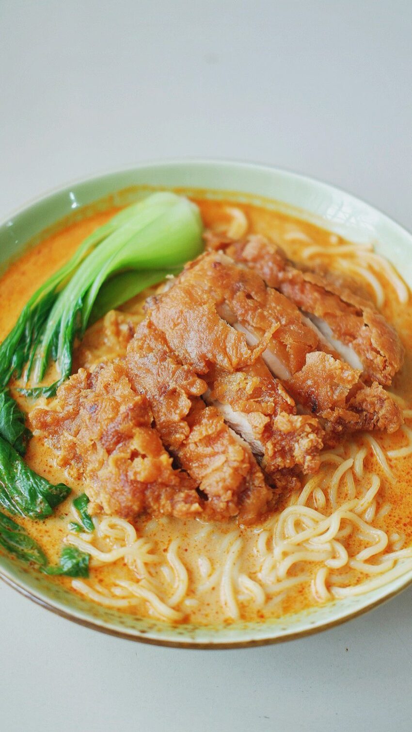 Fried Chicken Curry Noodle