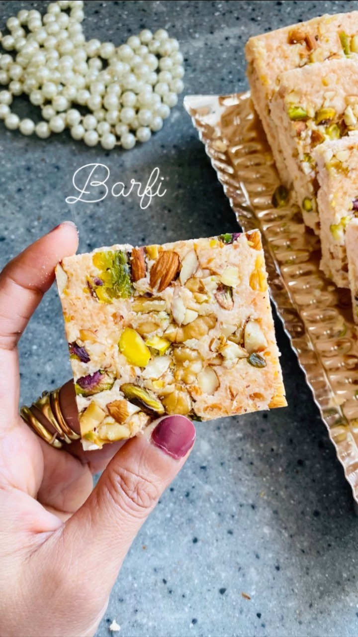 Instant Milk Barfi