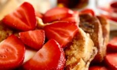 Keto Strawberry French Toast