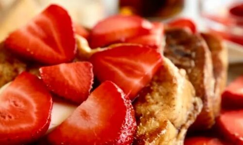 Keto Strawberry French Toast