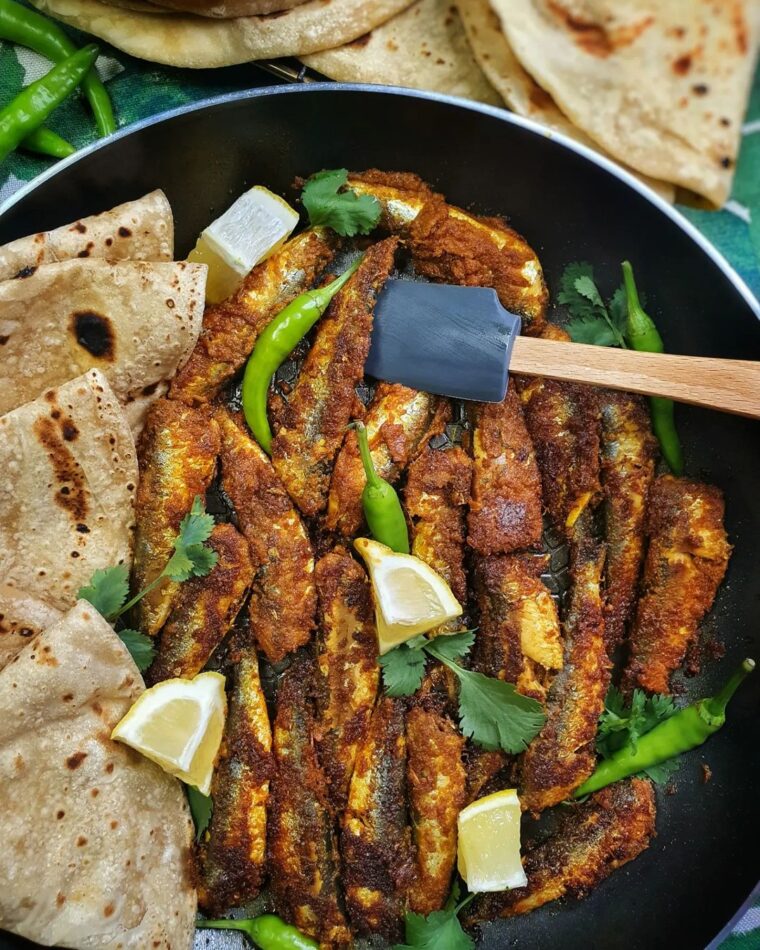 Pan Fried Sardines / Fish