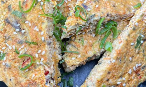 Rice Egg Omelette