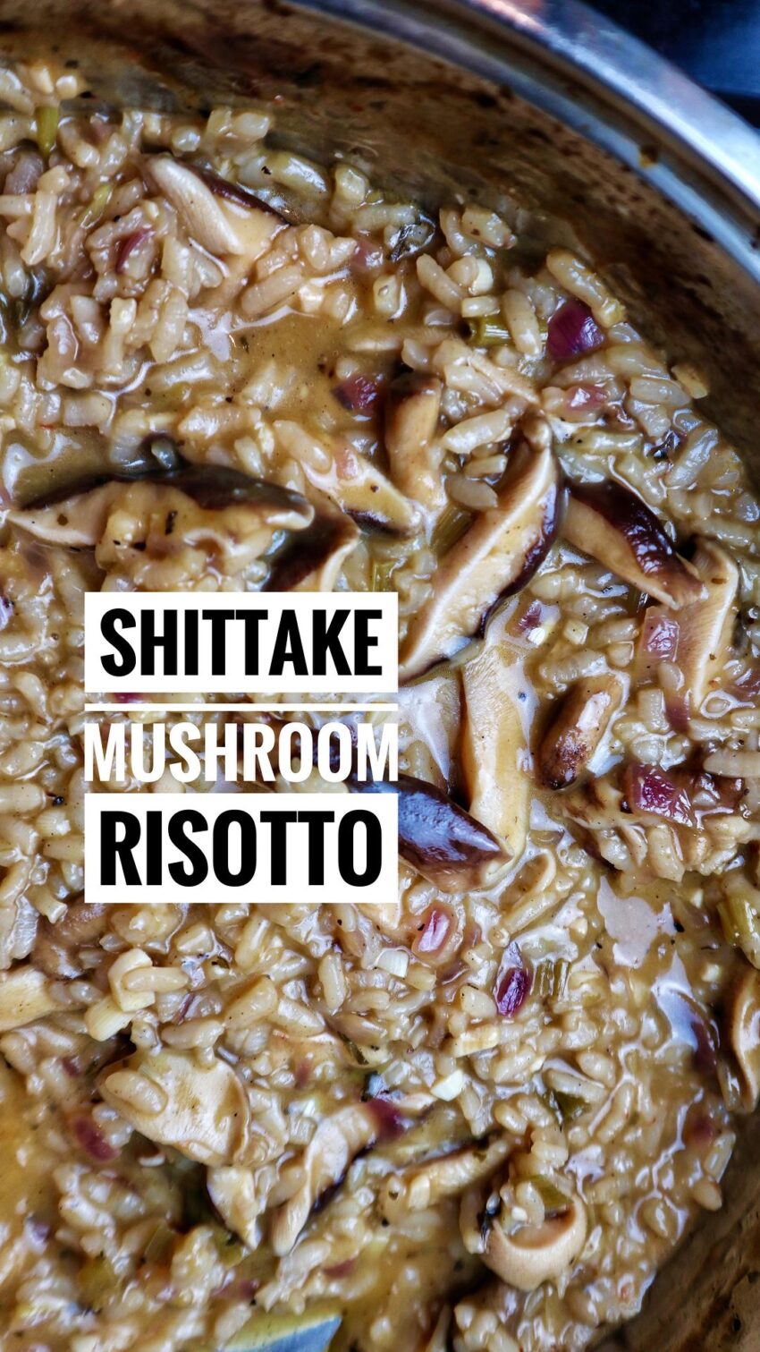 Shittake Mushroom Risotto