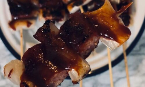 Sotteok (Korean Hot Dog And Rice Cake Skewers) - Main Dishes Recipes dari Sausage