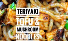 Teriyaki Tofu & Mushroom Noodles